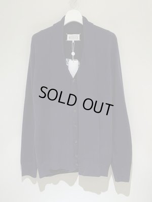 画像2: Maison Margiela（メゾン マルジェラ） 10ライン ストールカーディガン ダークネイビー