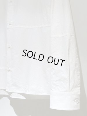 画像6: OAMC（オーエーエムシー） パッチワークシャツ ホワイト