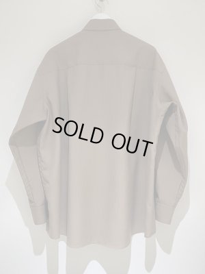 画像7: YOKE（ヨーク） カバードルーズフィットシャツ アンバーブラウン