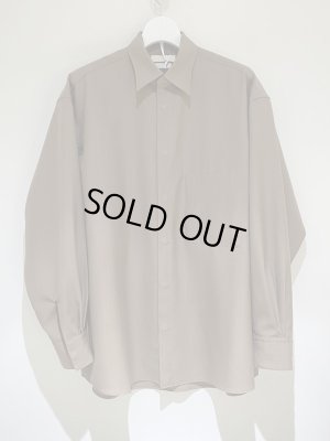 画像2: YOKE（ヨーク） カバードルーズフィットシャツ アンバーブラウン