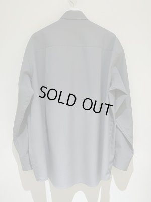 画像7: YOKE（ヨーク） カバードルーズフィットシャツ ダスティーグリーン