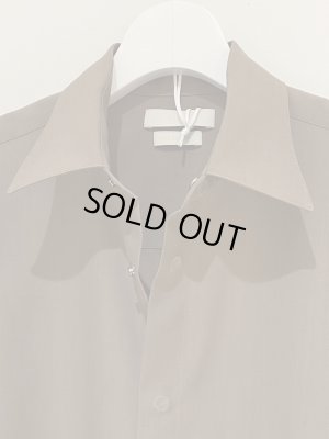 画像3: YOKE（ヨーク） カバードルーズフィットシャツ アンバーブラウン