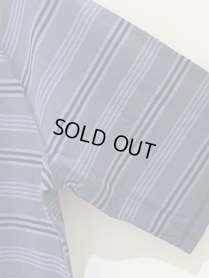 画像4: UNUSED（アンユーズド） インサイドアウト ボーダーTシャツ ネイビー