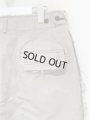 画像12: YOKE（ヨーク） カットオフ 2プリーテド ワイドトラウザーズ フォグホワイト