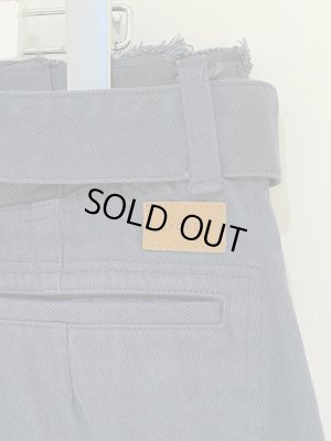 画像11: YOKE（ヨーク） カットオフワイドレッグド デニムトラウザーズ ターコイズディープ