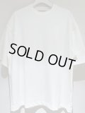 YOKE（ヨーク） Oversized Inside Out T-shirts（オーバーサイズド インサイドアウトTシャツ） ホワイト