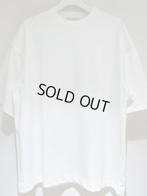画像1: YOKE（ヨーク） Oversized Inside Out T-shirts（オーバーサイズド インサイドアウトTシャツ） ホワイト