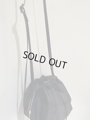 画像3: UNUSED（アンユーズド） リップストップナイロンポーチ ブラック