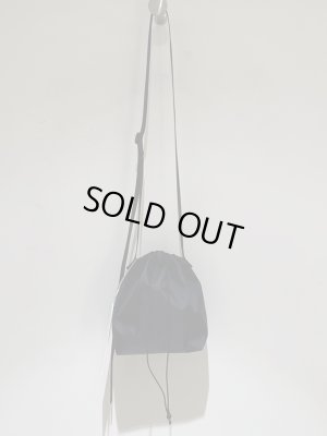 画像2: UNUSED（アンユーズド） リップストップナイロンポーチ ブラック