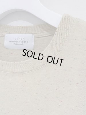画像3: UNUSED（アンユーズド） カラーネップ ポケットTシャツ ベージュ
