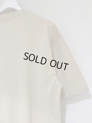 画像7: UNUSED（アンユーズド） カラーネップ ポケットTシャツ ベージュ