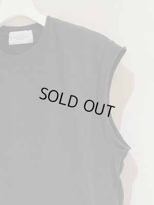 画像4: UNUSED（アンユーズド） カットオフ スリーブレスTee ブラック