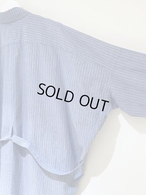 画像11: ESSAY（エッセイ） ドレープシャツ サックスストライプ