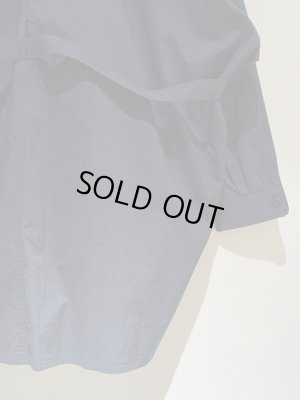 画像12: ESSAY（エッセイ） ドレープシャツ ダークネイビー