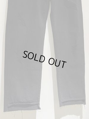 画像6: UNUSED（アンユーズド） ブラックダメージデニムパンツ