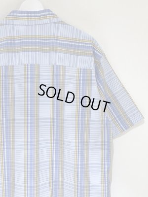 画像8: MARNI（マルニ） オープンカラー ショートスリーブ チェックシャツ ブルーチェック