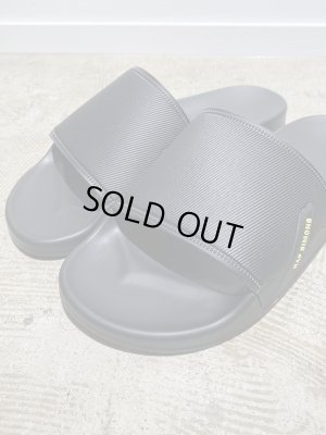 画像2: RAF SIMONS（RUNNER） （ラフシモンズ ランナー） ASTRA（アストラ） シャワーサンダル ブラック