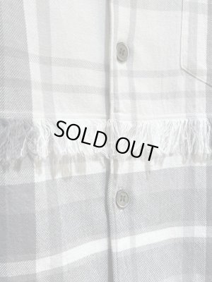 画像5: UNUSED（アンユーズド） ショートスリーブチェックシャツ グレー