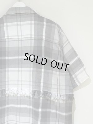 画像8: UNUSED（アンユーズド） ショートスリーブチェックシャツ グレー