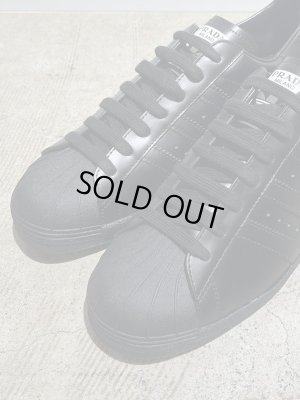画像2: adidas × PRADA（アディダス×プラダ） Superstar（スーパースター） イタリアンカーフレザー ブラック