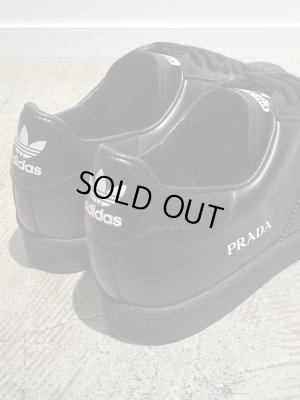 画像8: adidas × PRADA（アディダス×プラダ） Superstar（スーパースター） イタリアンカーフレザー ブラック