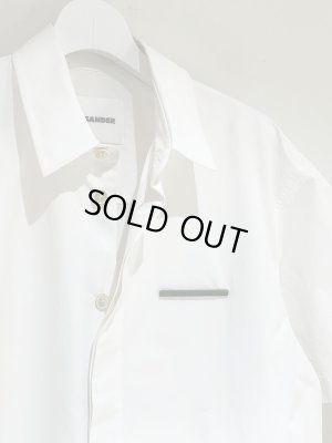 画像3: JIL SANDER（ジルサンダー） フライフロント ショートスリーブシャツ ホワイト