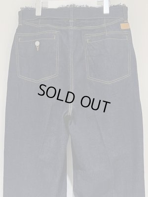 画像7: YOKE（ヨーク） Cut-off Wide Denim Trousers（カットオフワイドデニムトラウザーズ） インディゴ