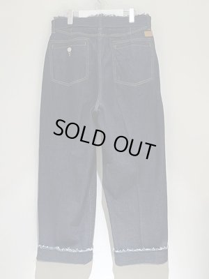 画像6: YOKE（ヨーク） Cut-off Wide Denim Trousers（カットオフワイドデニムトラウザーズ） インディゴ