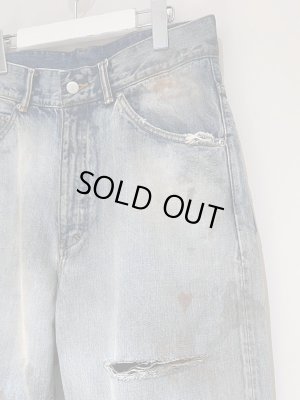 画像3: ANCELLM（アンセルム） ダメージセルビッジデニム ストレート5Pパンツ