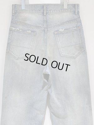 画像9: ANCELLM（アンセルム） ダメージセルビッジデニム ストレート5Pパンツ