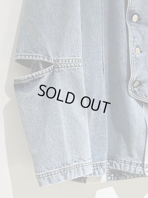 画像7: NAMACHEKO（ナマチェコ） オープンエルボー デニムシャツ ウォッシュドインディゴ