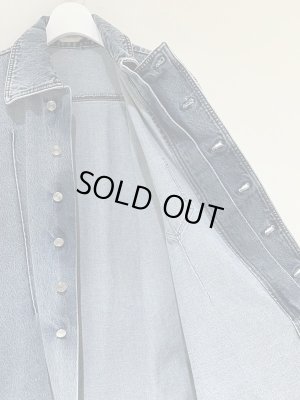 画像8: NAMACHEKO（ナマチェコ） オープンエルボー デニムシャツ ウォッシュドインディゴ