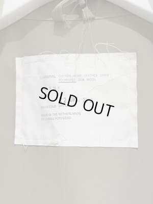 画像4: CAMIEL FORTGENS（カミエル フォートヘンス） カットオフ ポリエステルシャツジャケット ベージュ