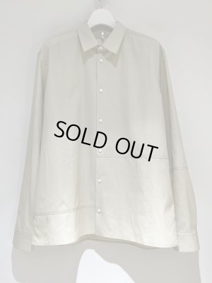 画像2: OAMC（オーエーエムシー） パッチワークシャツ ライトベージュ