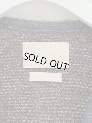 画像4: YOKE（ヨーク） Still Jacquard Cardigan（スティルジャカード カーディガン） ダスティーブルー