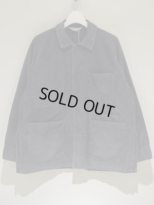 画像2: ANCELLM（アンセルム） モールスキン カバーオールジャケット ブラック