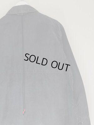 画像7: ANCELLM（アンセルム） モールスキン カバーオールジャケット ブラック