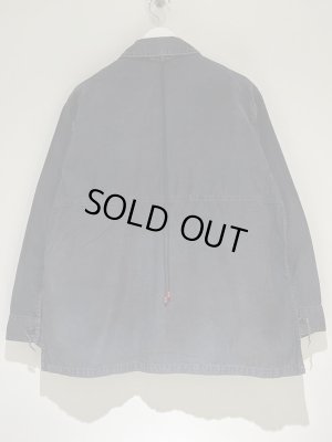 画像6: ANCELLM（アンセルム） モールスキン カバーオールジャケット ブラック