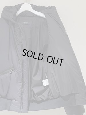 画像7: UNUSED（アンユーズド） パディングフーデッドジャケット ブラック