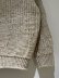 画像8: YOKE（ヨーク） Irregular knitted Crewneck Sweater（イレギュラーニッティド クルーネックセーター） アイボリー