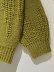 画像4: YOKE（ヨーク） Irregular knitted Crewneck Sweater（イレギュラーニッティド クルーネックセーター） イエロー (4)