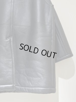 画像9: YOKE（ヨーク） Reversible Mouton Ranch Coat（リバーシブル ムートンランチコート） ブラック