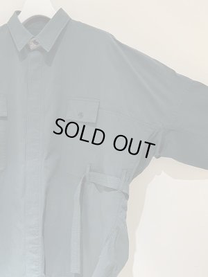 画像4: ESSAY（エッセイ） ドレープシャツ グリーン