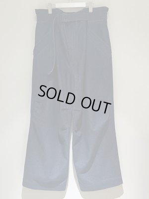 画像2: ESSAY（エッセイ） ベルテッドフィールドパンツ インディゴ