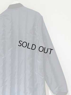 画像10: USA製 ナイロンキルティングコート ネイビー