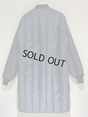 画像9: USA製 ナイロンキルティングコート ネイビー