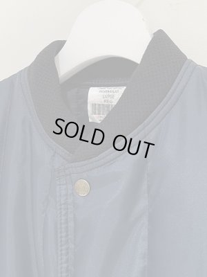 画像3: USA製 ナイロンキルティングコート ネイビー