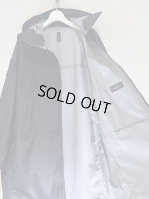 画像9: UNUSED（アンユーズド） 3レイヤーナイロン フーデッドコート ブラック