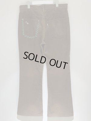 画像4: 80s USA製 Levis（リーバイス） 646 リメイク フレアコーデュロイパンツ ブラウン