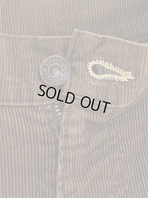 画像5: 80s USA製 Levis（リーバイス） 646 リメイク フレアコーデュロイパンツ ブラウン